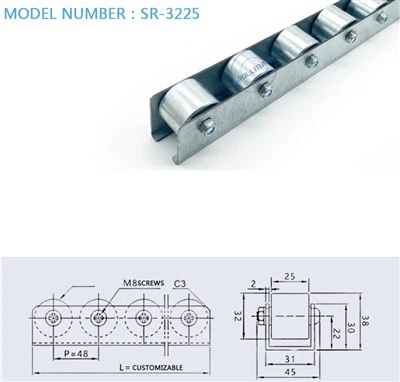 Can a pallet roller track be used in a pharmaceutical warehouse?