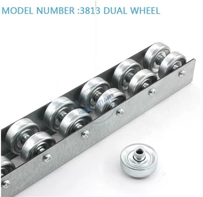 Heavy Duty Skate Wheel Flow Rail Roller Track